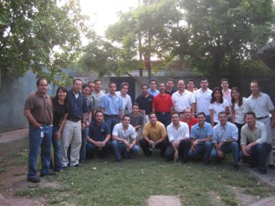 2005 Convivencia Informal En Palapa De Planta Santa Catarina